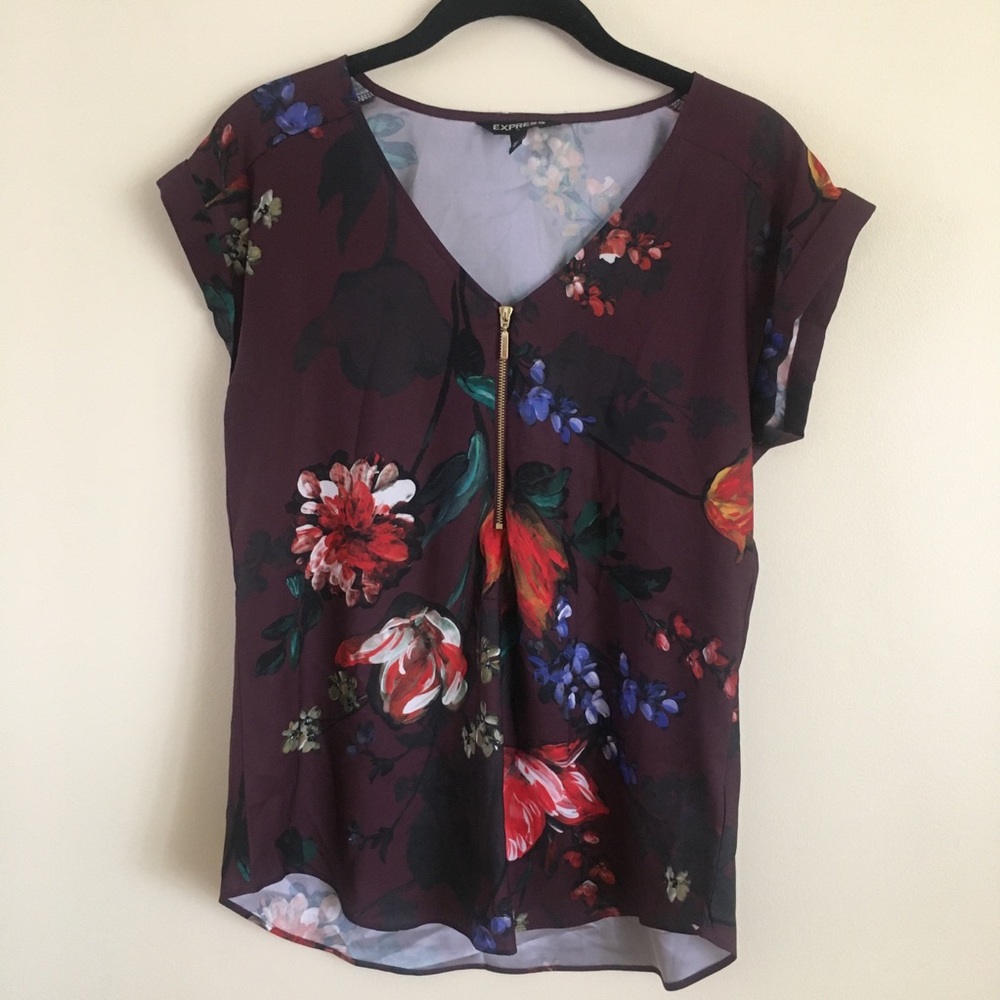Plumb blouse